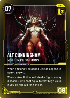 Alt Cunningham: Mother of Daemons