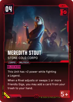 Meredith Stout: Stone Cold Corpo